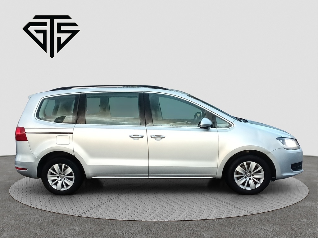 Volkswagen Sharan Tdi Bluemotion Tech Se Silver #2