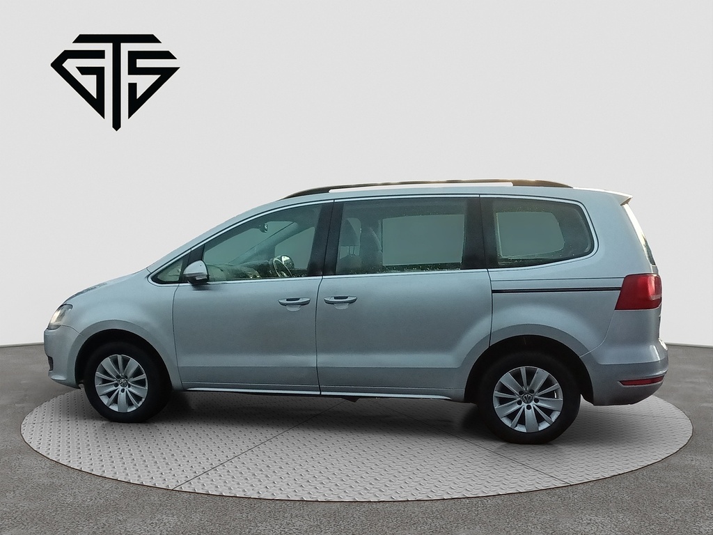 Volkswagen Sharan Tdi Bluemotion Tech Se Silver #6