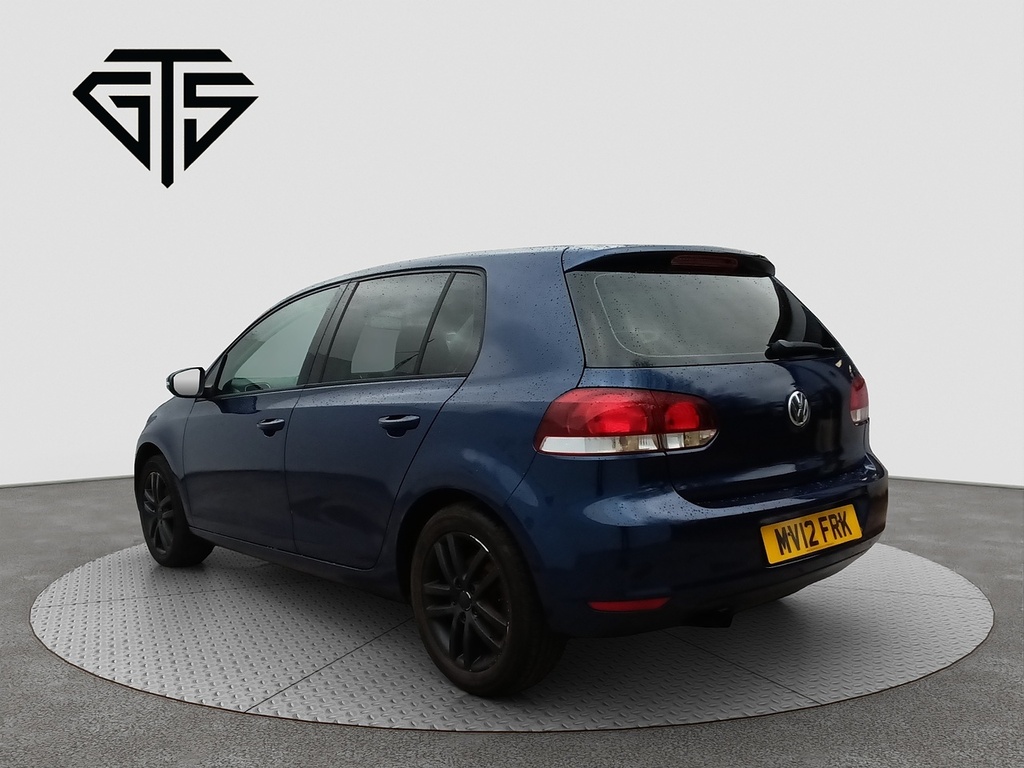 Volkswagen Golf Convertible Blue #5