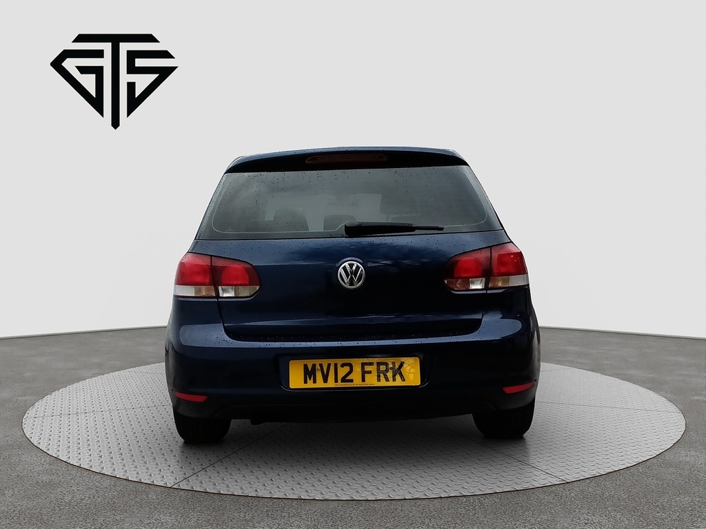 Volkswagen Golf Convertible Blue #4