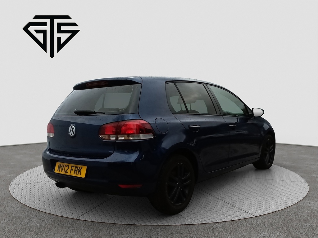 Volkswagen Golf Convertible Blue #3