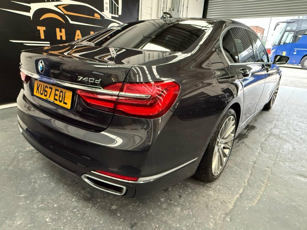 BMW 7 Series 3.0 740D Xdrive Euro 6 Ss KU67EOL Grey #6