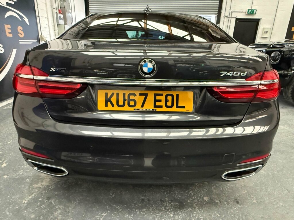 BMW 7 Series 3.0 740D Xdrive Euro 6 Ss KU67EOL Grey #5