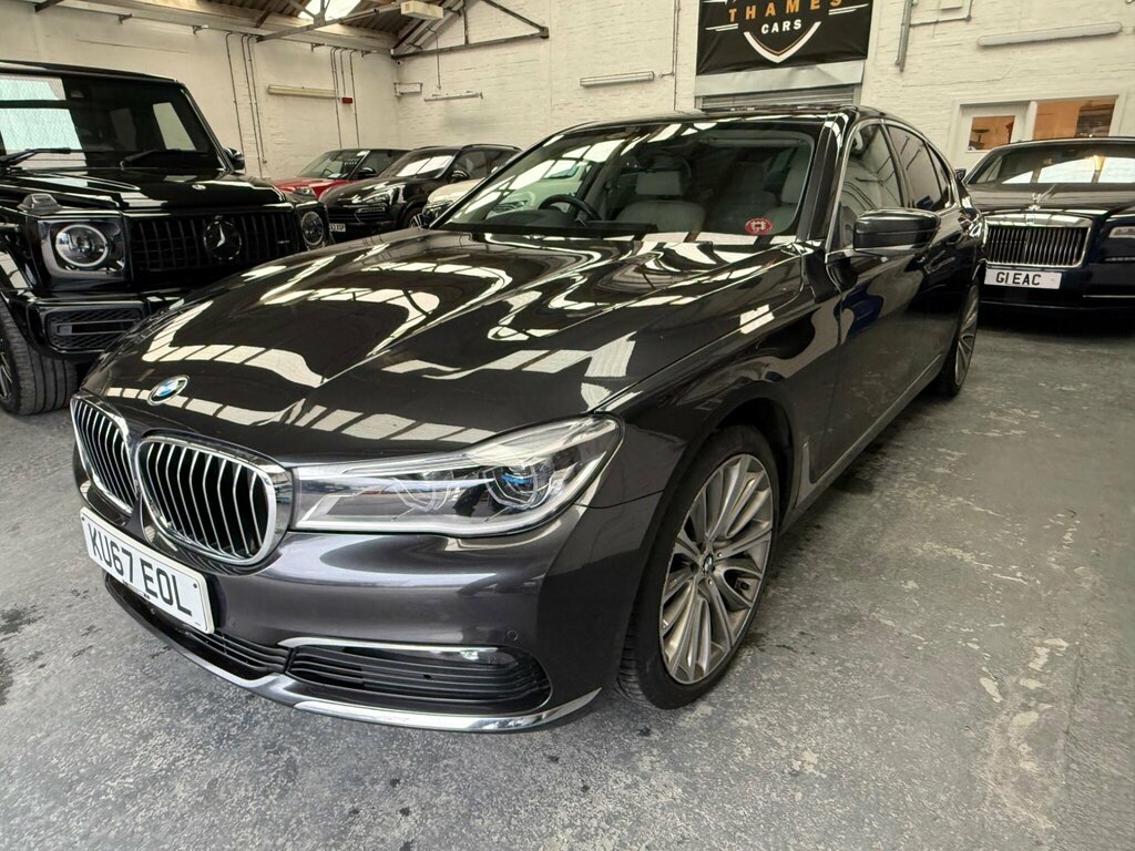 BMW 7 Series 3.0 740D Xdrive Euro 6 Ss KU67EOL Grey #3