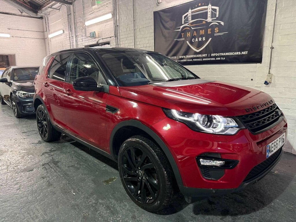 Land Rover Discovery Sport 2.0 Td4 Hse Black 4Wd Euro 6 Ss Red