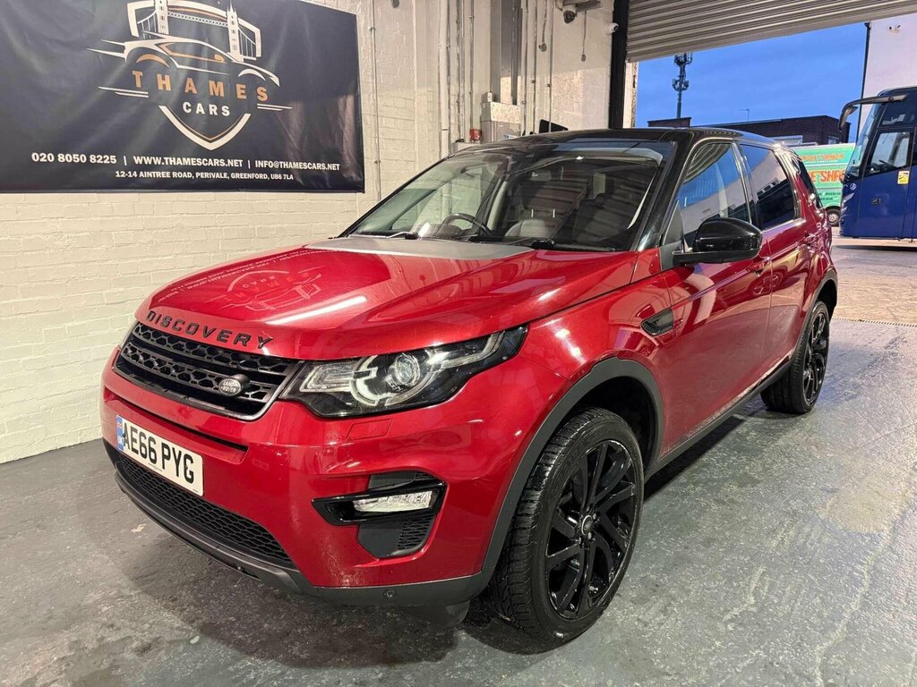 Land Rover Discovery Sport 2.0 Td4 Hse Black 4Wd Euro 6 Ss AE66PYG Red #6