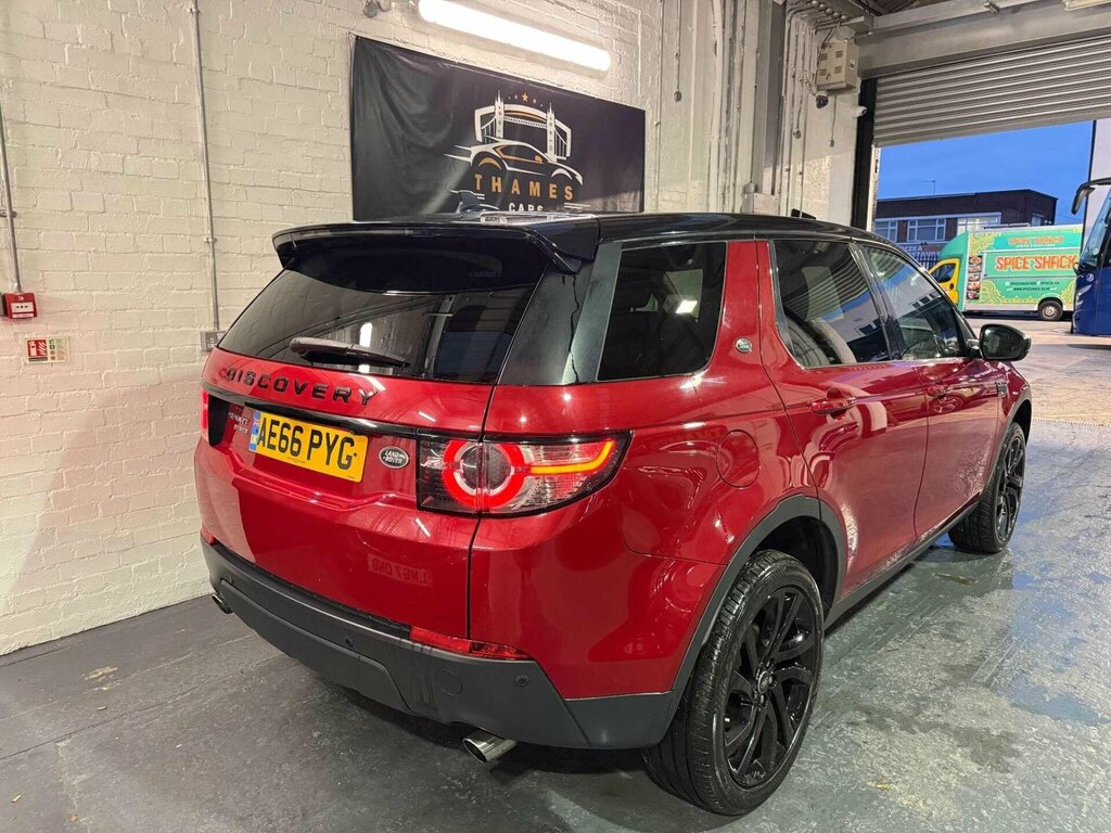 Land Rover Discovery Sport 2.0 Td4 Hse Black 4Wd Euro 6 Ss AE66PYG Red #5