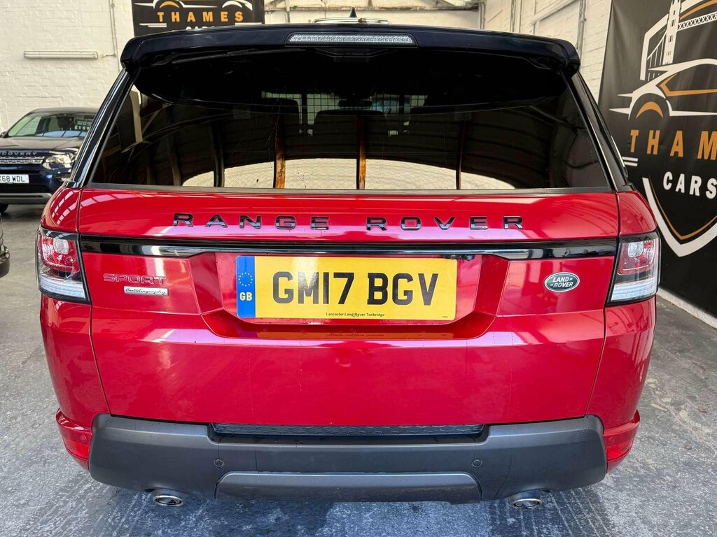 Land Rover Range Rover Sport 3.0 Range Rover Sport Dynamic Sdv6 A GM17BGV Red #6