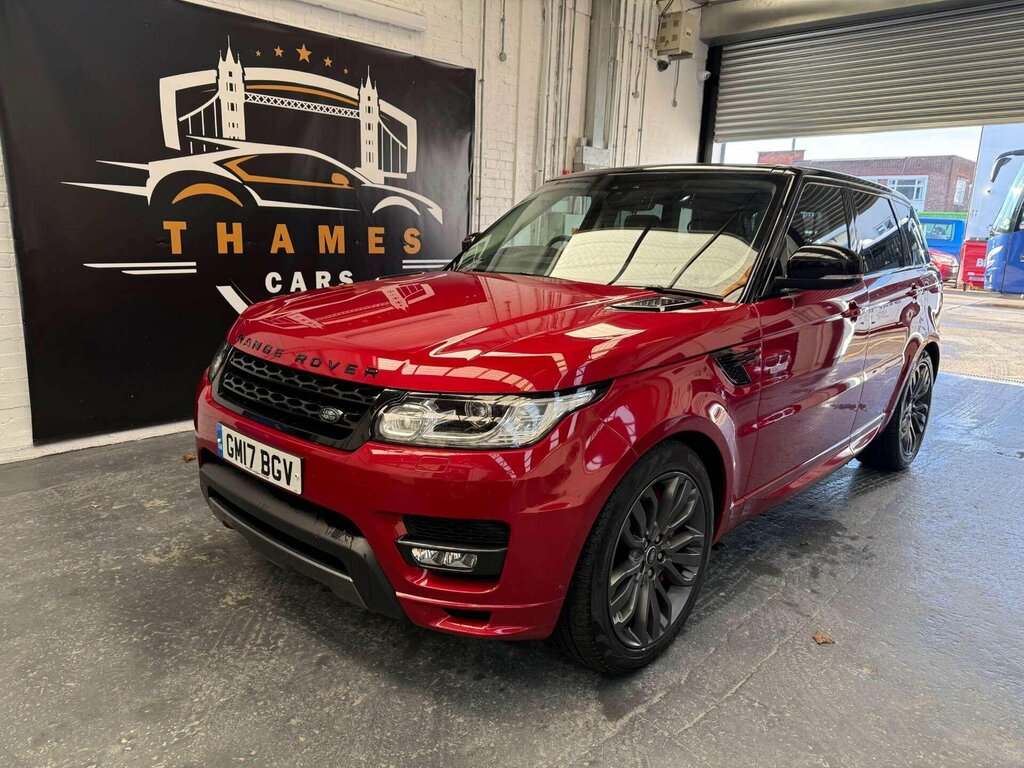 Land Rover Range Rover Sport 3.0 Range Rover Sport Dynamic Sdv6 A GM17BGV Red #4