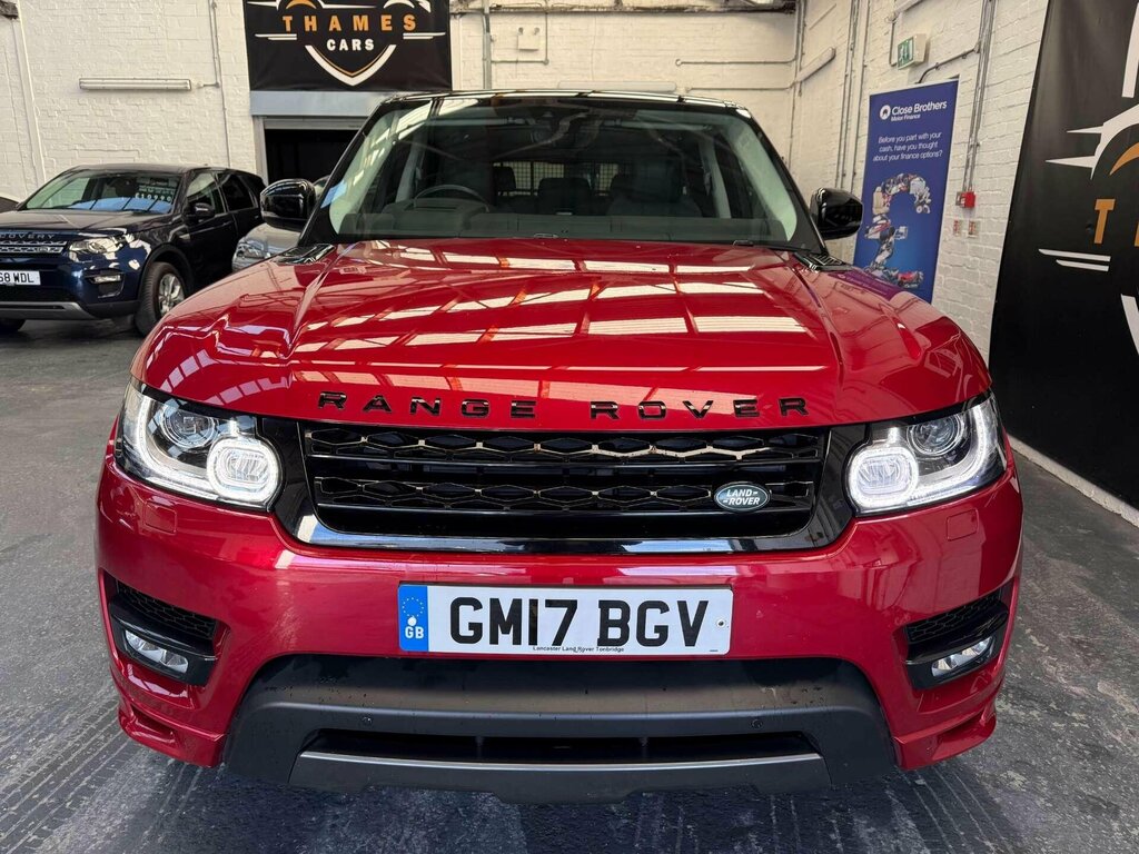 Land Rover Range Rover Sport 3.0 Range Rover Sport Dynamic Sdv6 A GM17BGV Red #3