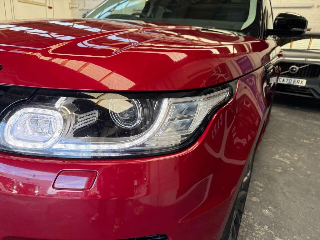 Land Rover Range Rover Sport 3.0 Range Rover Sport Dynamic Sdv6 A GM17BGV Red #2