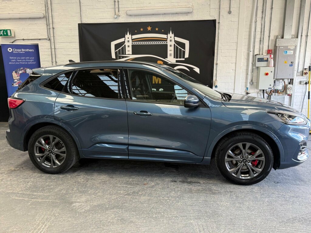 Ford Kuga 2.5 Ecoboost Duratec 14.4Kwh St-line Cvt Euro 6 S FP22YEL Blue #6