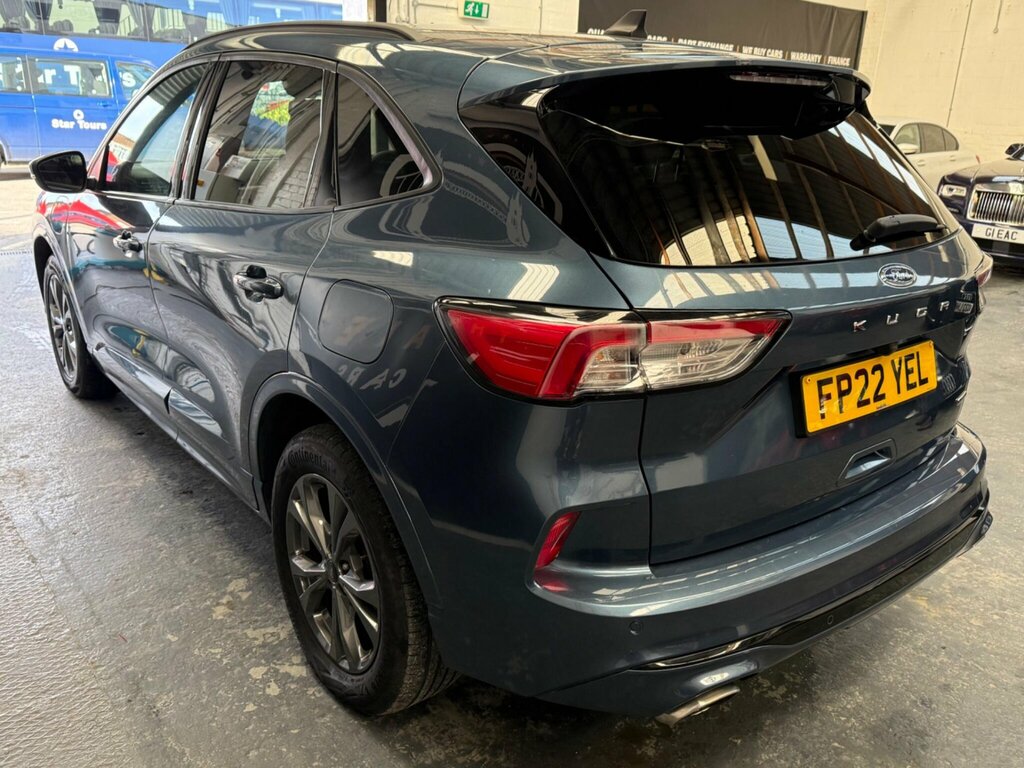 Ford Kuga 2.5 Ecoboost Duratec 14.4Kwh St-line Cvt Euro 6 S FP22YEL Blue #3