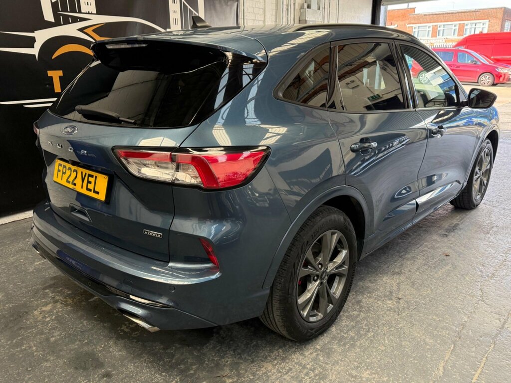 Ford Kuga 2.5 Ecoboost Duratec 14.4Kwh St-line Cvt Euro 6 S FP22YEL Blue #5
