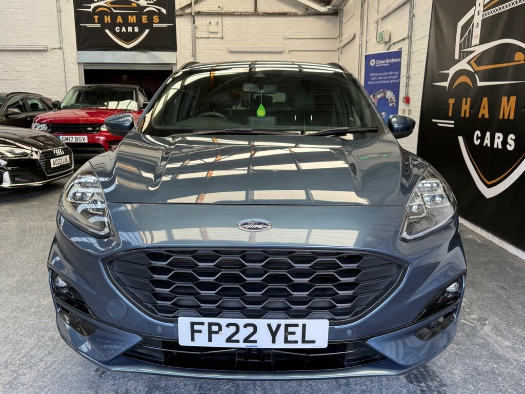 Ford Kuga 2.5 Ecoboost Duratec 14.4Kwh St-line Cvt Euro 6 S FP22YEL Blue #2