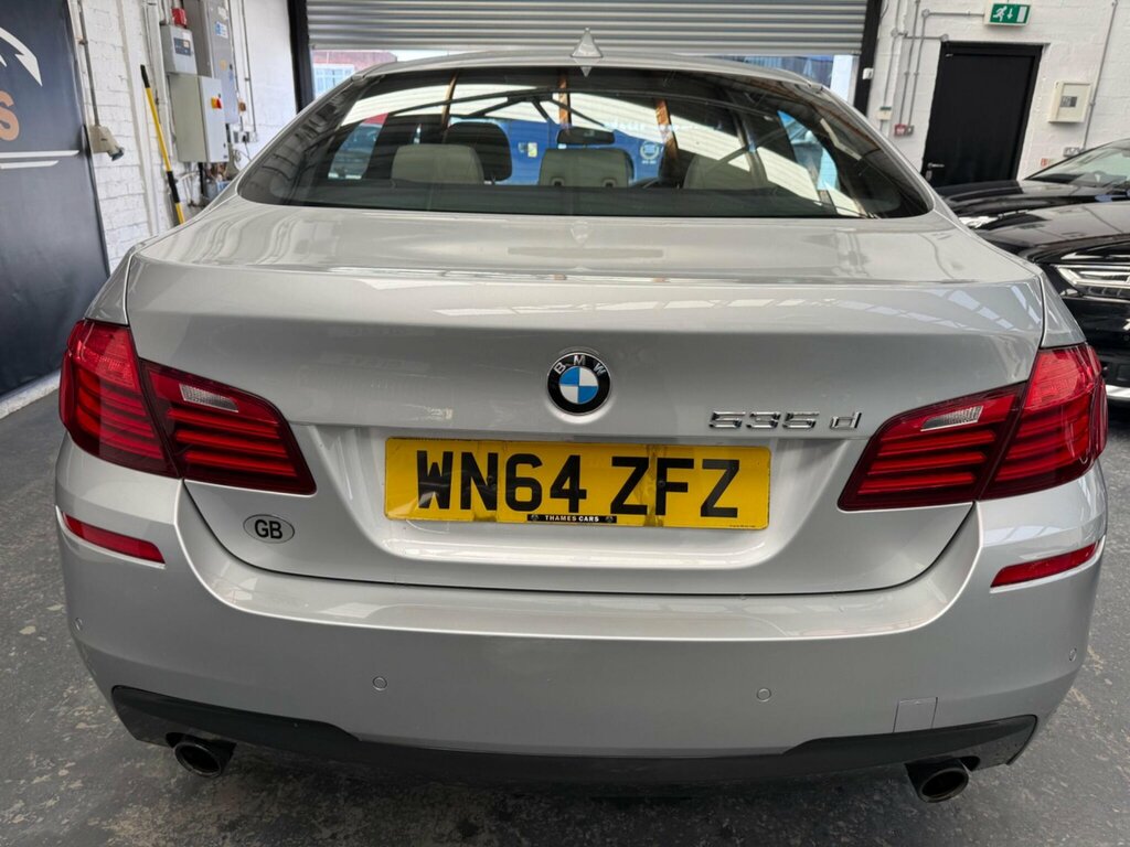 BMW 5 Series 3.0 535D M Sport Euro 6 Ss Silver #5