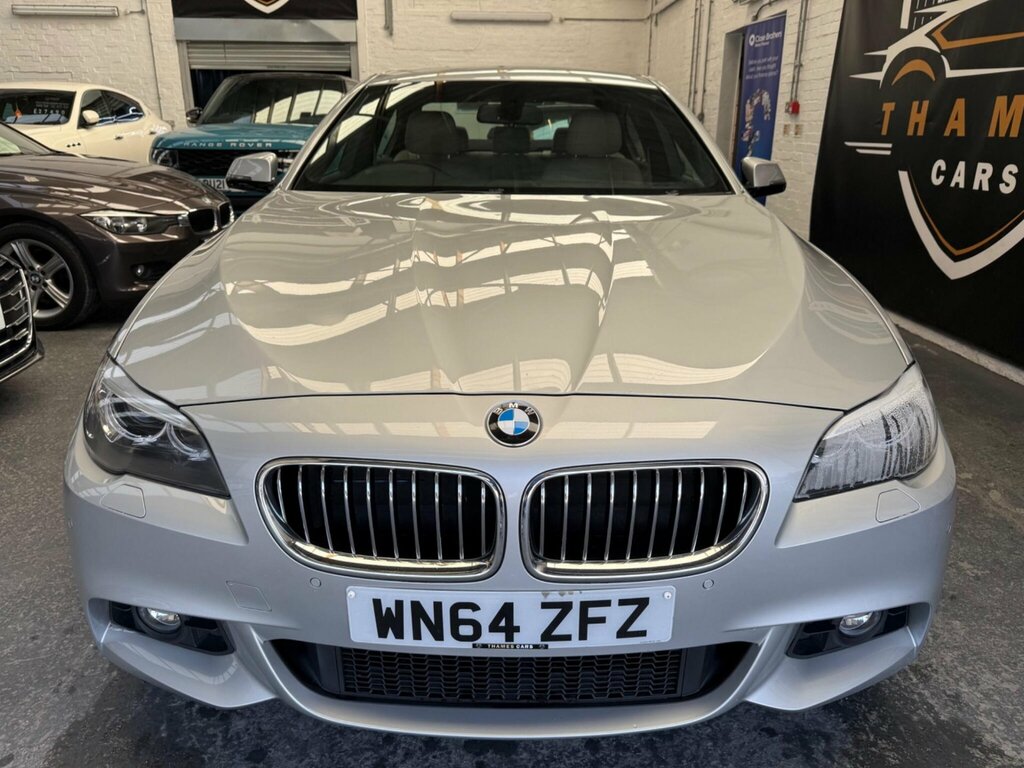 BMW 5 Series 3.0 535D M Sport Euro 6 Ss Silver #2