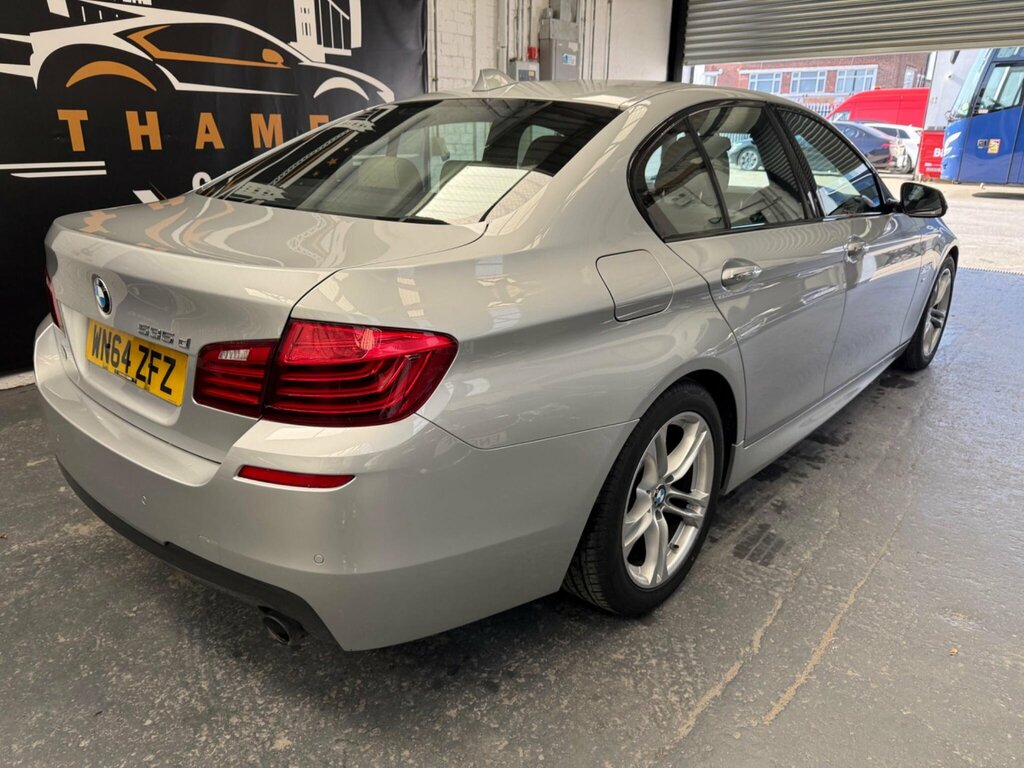 BMW 5 Series 3.0 535D M Sport Euro 6 Ss Silver #6