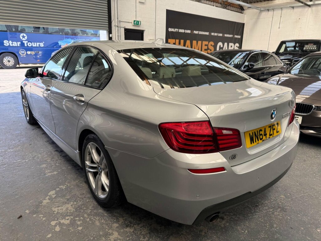 BMW 5 Series 3.0 535D M Sport Euro 6 Ss Silver #4