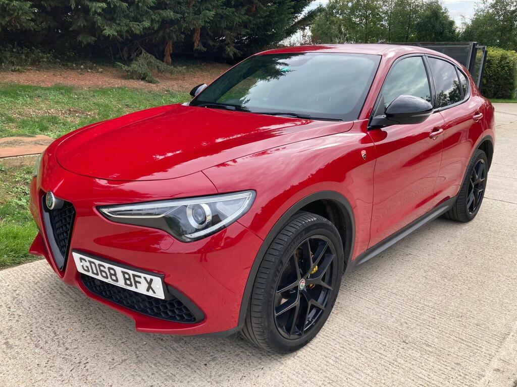 Alfa Romeo Stelvio 2.0T Milano Edizione Suv GD68BFX Red #4