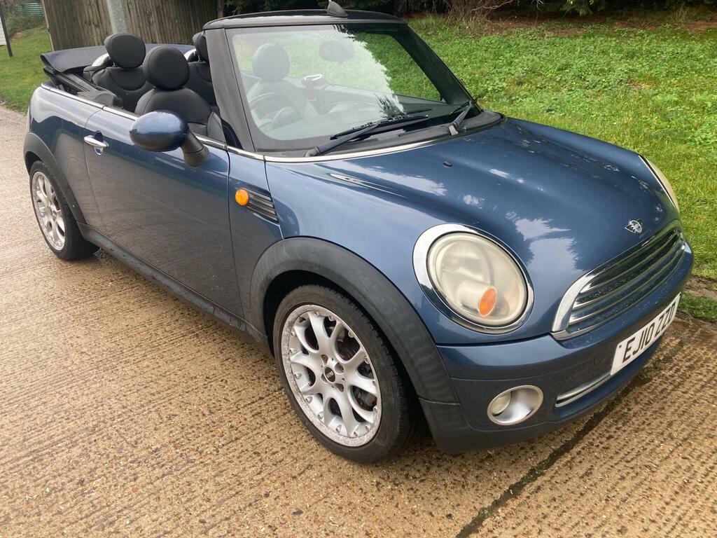 Mini Convertible Cooper Convertible Blue