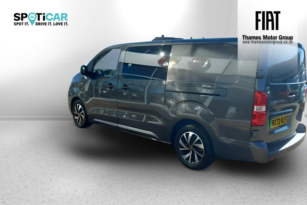 Fiat Scudo 75Kwh Business Crew Van Lwb 6Dr 11Kw Charger Grey #2