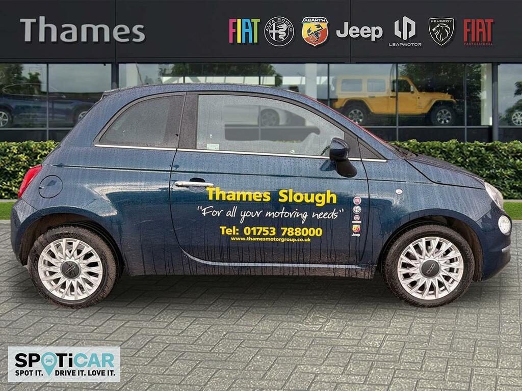 Fiat 500 1 1.0 Mhev Top Hatchback Euro 6 RE25BVU Blue #2