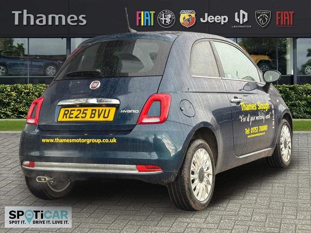 Fiat 500 1 1.0 Mhev Top Hatchback Euro 6 RE25BVU Blue #3