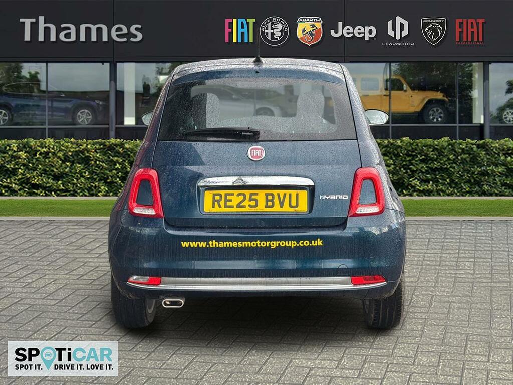 Fiat 500 1 1.0 Mhev Top Hatchback Euro 6 RE25BVU Blue #4