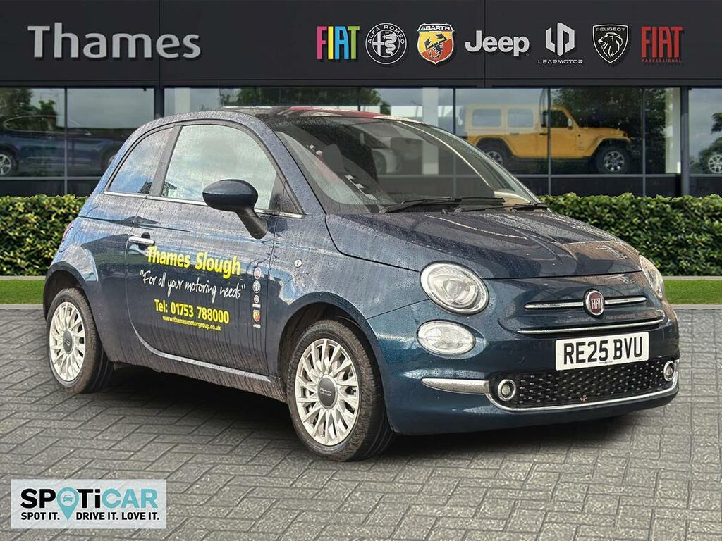 Fiat 500 1 1.0 Mhev Top Hatchback Euro 6 Blue
