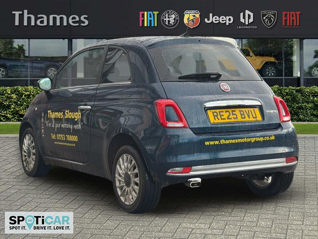 Fiat 500 1 1.0 Mhev Top Hatchback Euro 6 RE25BVU Blue #5
