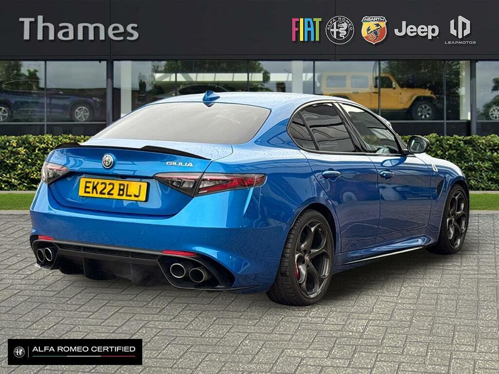 Alfa Romeo Giulia 2.9 2.9 V6 Bi-turbo Quadrifoglio Saloon EK22BLJ Blue #3