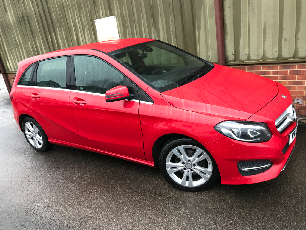 Mercedes-Benz B Class 1.6 B200 Exclusive Edition Mpv E Red