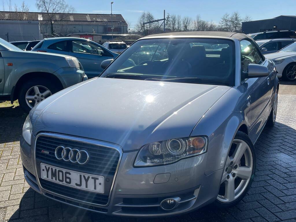 Audi A4 Cabriolet 2.0 Tfsi S Line Multitronic Silver #2
