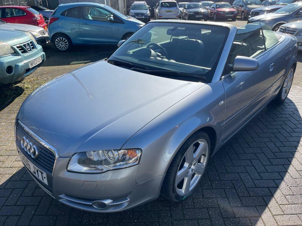Audi A4 Cabriolet 2.0 Tfsi S Line Multitronic Silver #6