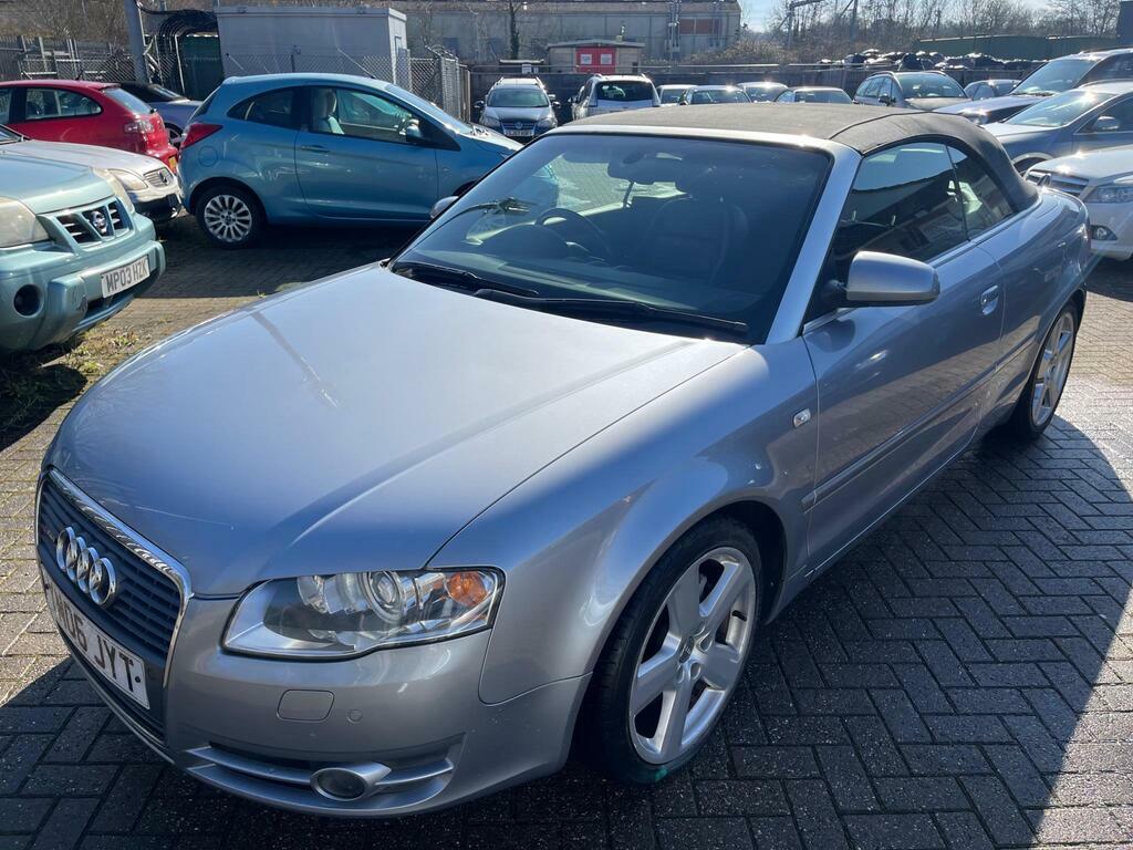 Audi A4 Cabriolet 2.0 Tfsi S Line Multitronic Silver #4