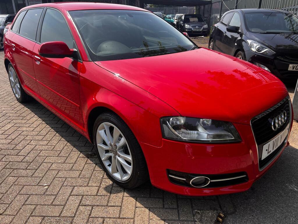 Audi A3 2.0 Tdi Sport Sportback S Tronic Euro 5 S S Red #6