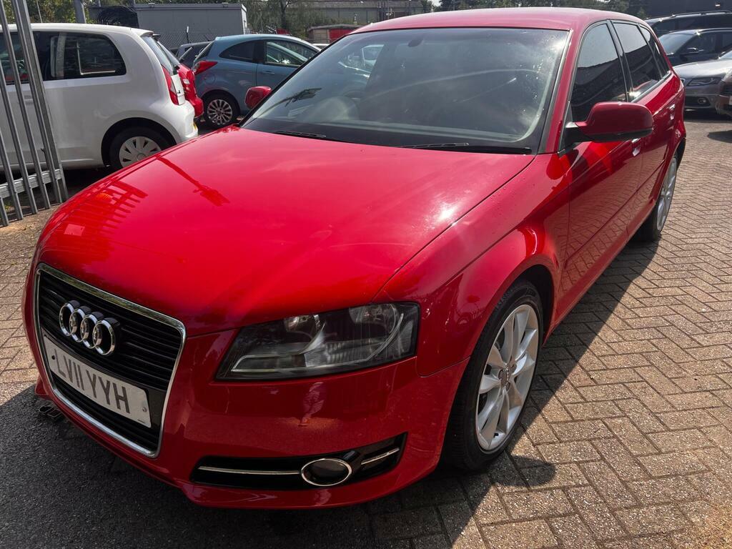 Audi A3 2.0 Tdi Sport Sportback S Tronic Euro 5 S S Red #4