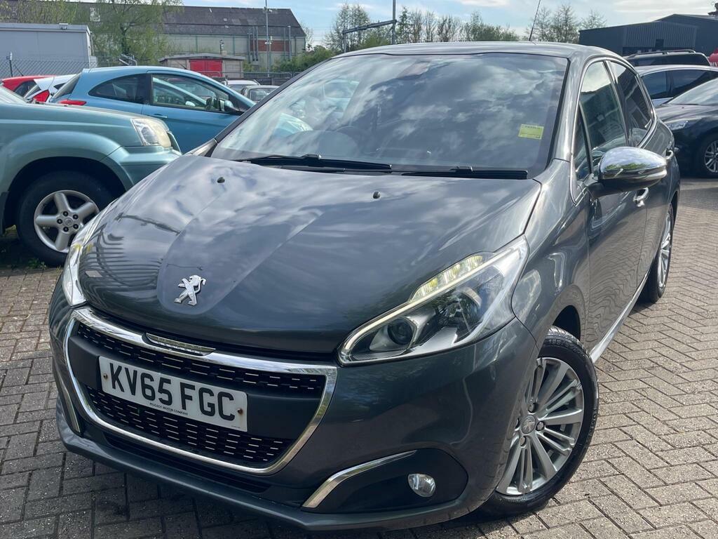 Peugeot 208 1.2 Puretech Allure Euro 6 KV65FGC Grey #2