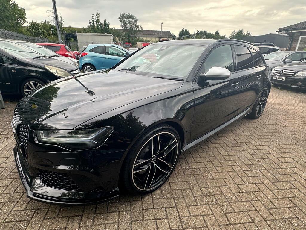 Audi RS6 Avant 4.0 Tfsi V8 Tiptronic Quattro Euro 6 S S Black #5