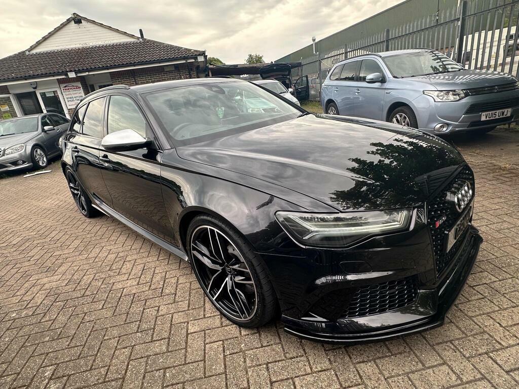 Audi RS6 Avant 4.0 Tfsi V8 Tiptronic Quattro Euro 6 S S Black #4