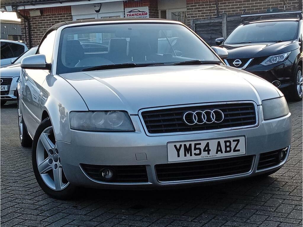 Audi A4 Cabriolet 2.5 Tdi Sport Silver