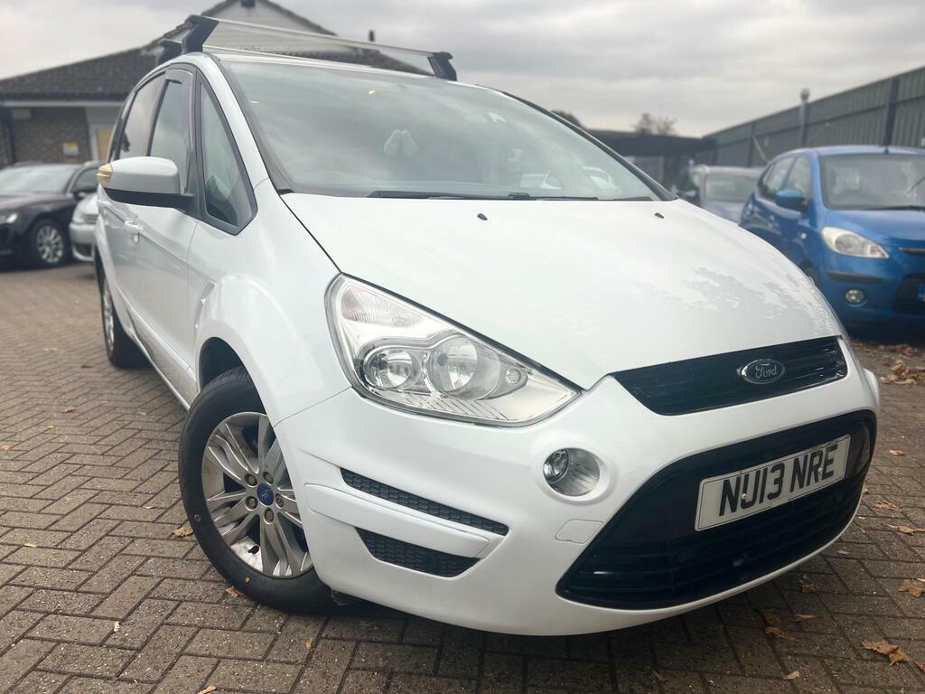 Ford S-Max 1.6 Tdci Zetec Euro 5 S S White