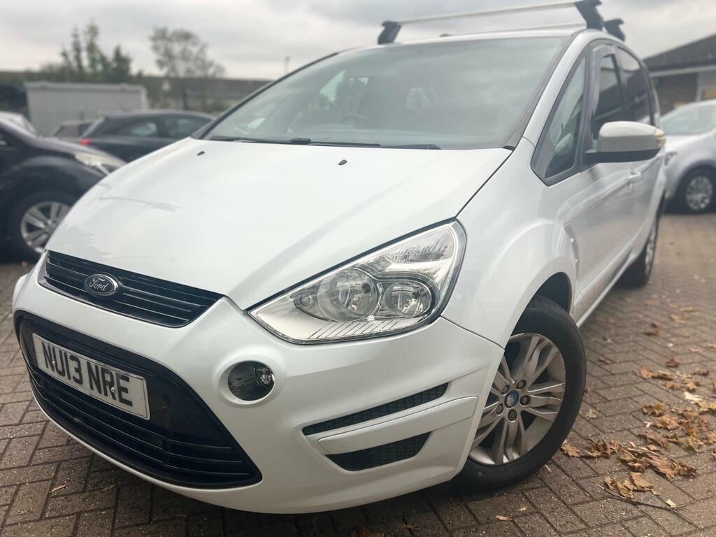 Ford S-Max 1.6 Tdci Zetec Euro 5 S S NU13NRE White #2