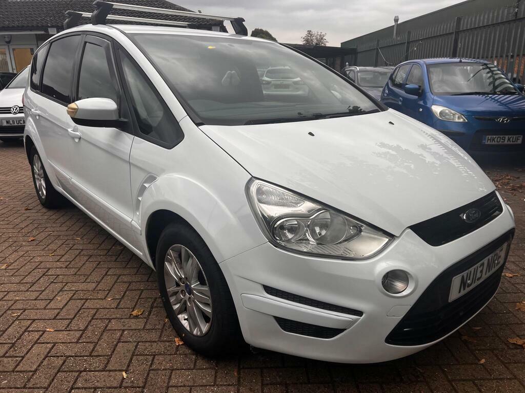 Ford S-Max 1.6 Tdci Zetec Euro 5 S S NU13NRE White #3