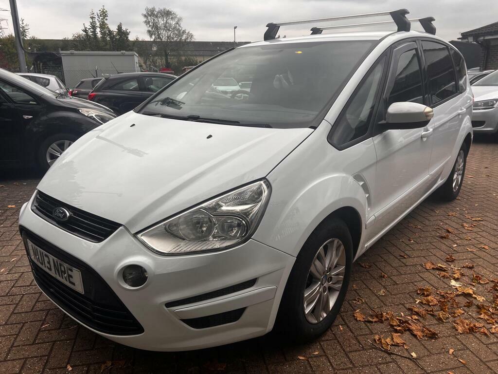 Ford S-Max 1.6 Tdci Zetec Euro 5 S S NU13NRE White #4