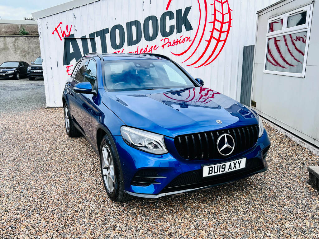 Mercedes-Benz GLC Class Glc 250 4Matic Amg Line 9G-tronic BU19AXY Blue #2