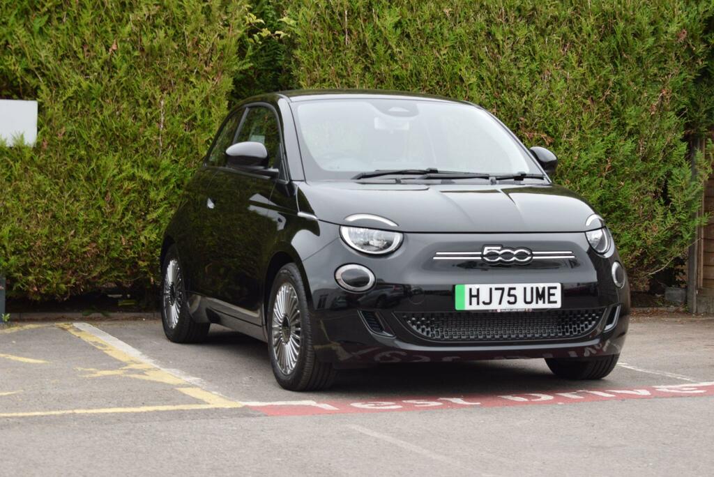 Fiat 500E 42Kwh Auto 3dr HJ75UME Black #3