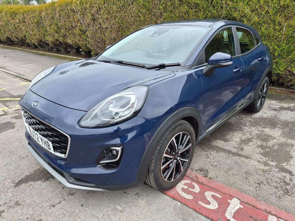 Ford Puma 1.0T Ecoboost Mhev Titanium Euro 6 Ss Blue