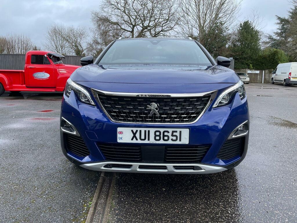 Peugeot 3008 1.2 Puretech Gt Line Premium Eat Euro 6 Ss XUI8651 Blue #5